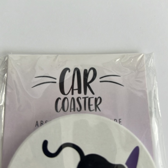 Cat Design Car Coaster - Picture 4 of 12